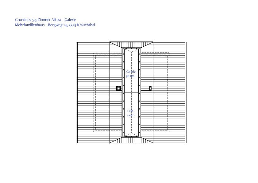 Grundriss Attika - Galerie