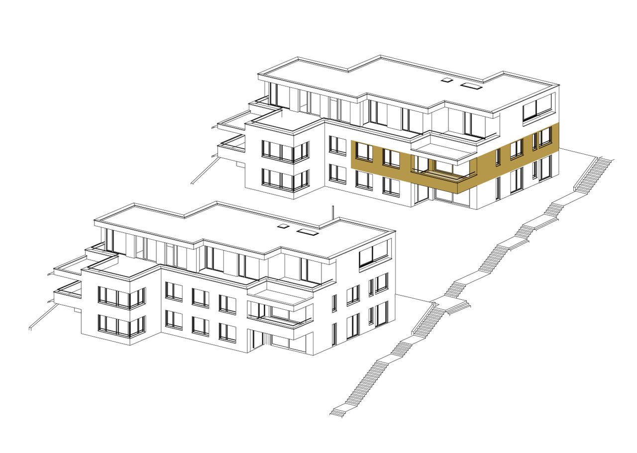 solea - Axonometrie Wohnung 40.42