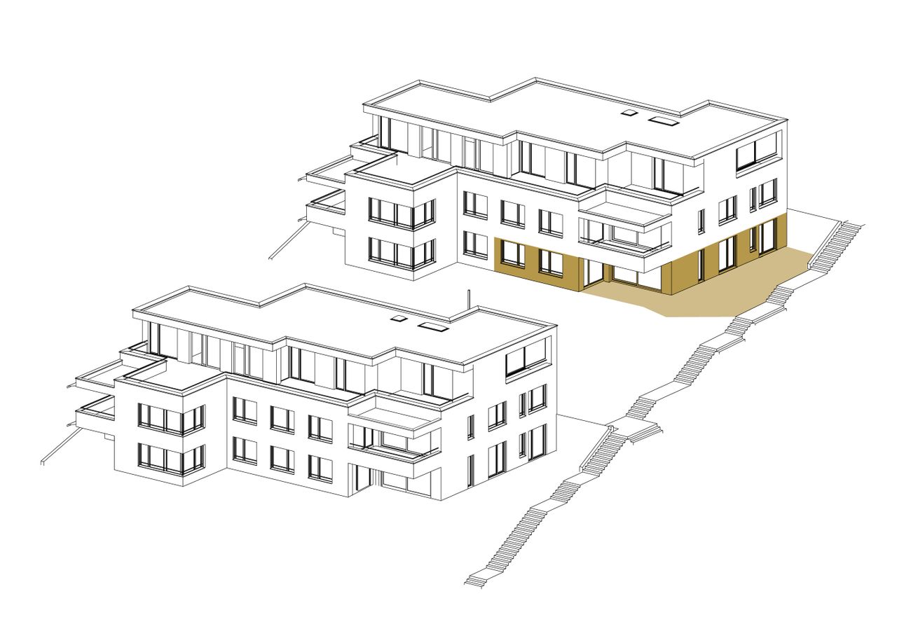 solea - Axonometrie Wohnung 40.32