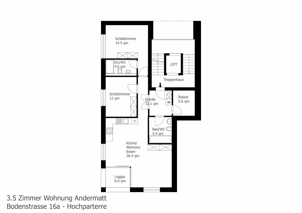 Grundriss Wohnung