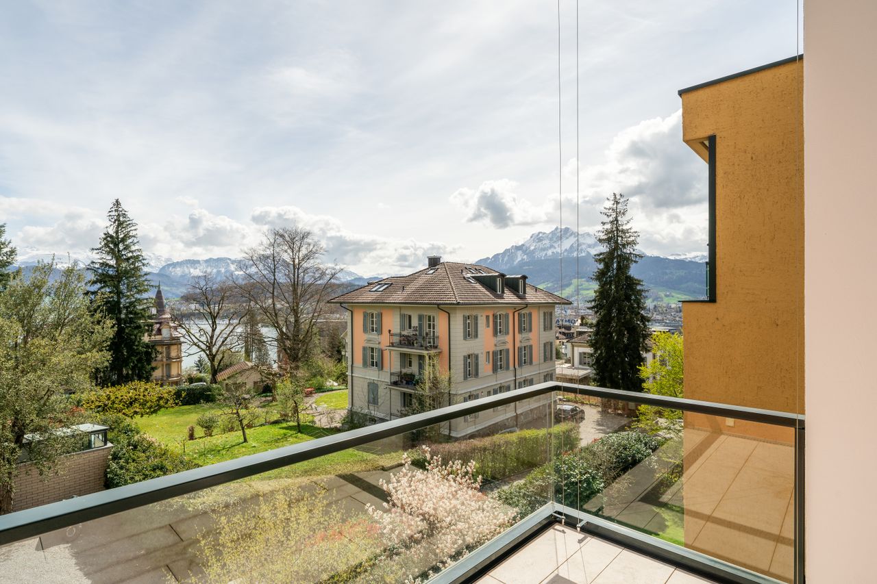 Weitblick über Luzern