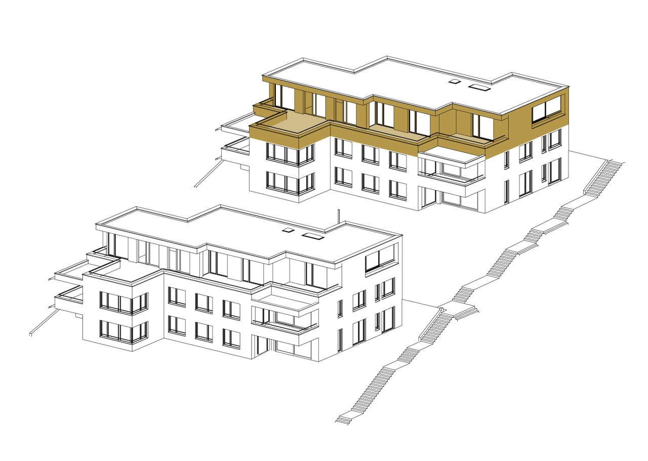 solea - Axonometrie Wohnung 40.51