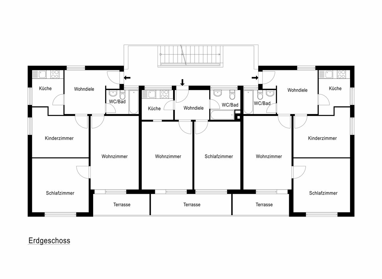 MFH Bremgarten_Erdgeschoss