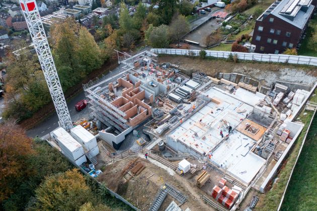 Baustelle Oktober 2024