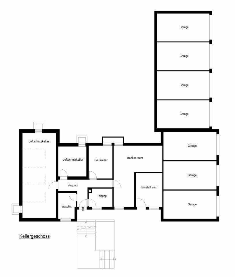 MFH Bremgarten_Keller und Garagen